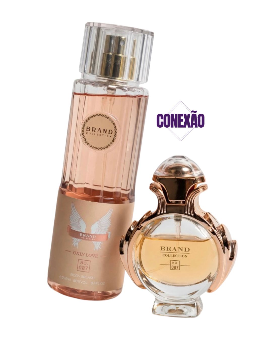087 - Olympea Body Splash 200ml + Perfume 25ml - inspirações Brand Collection fem