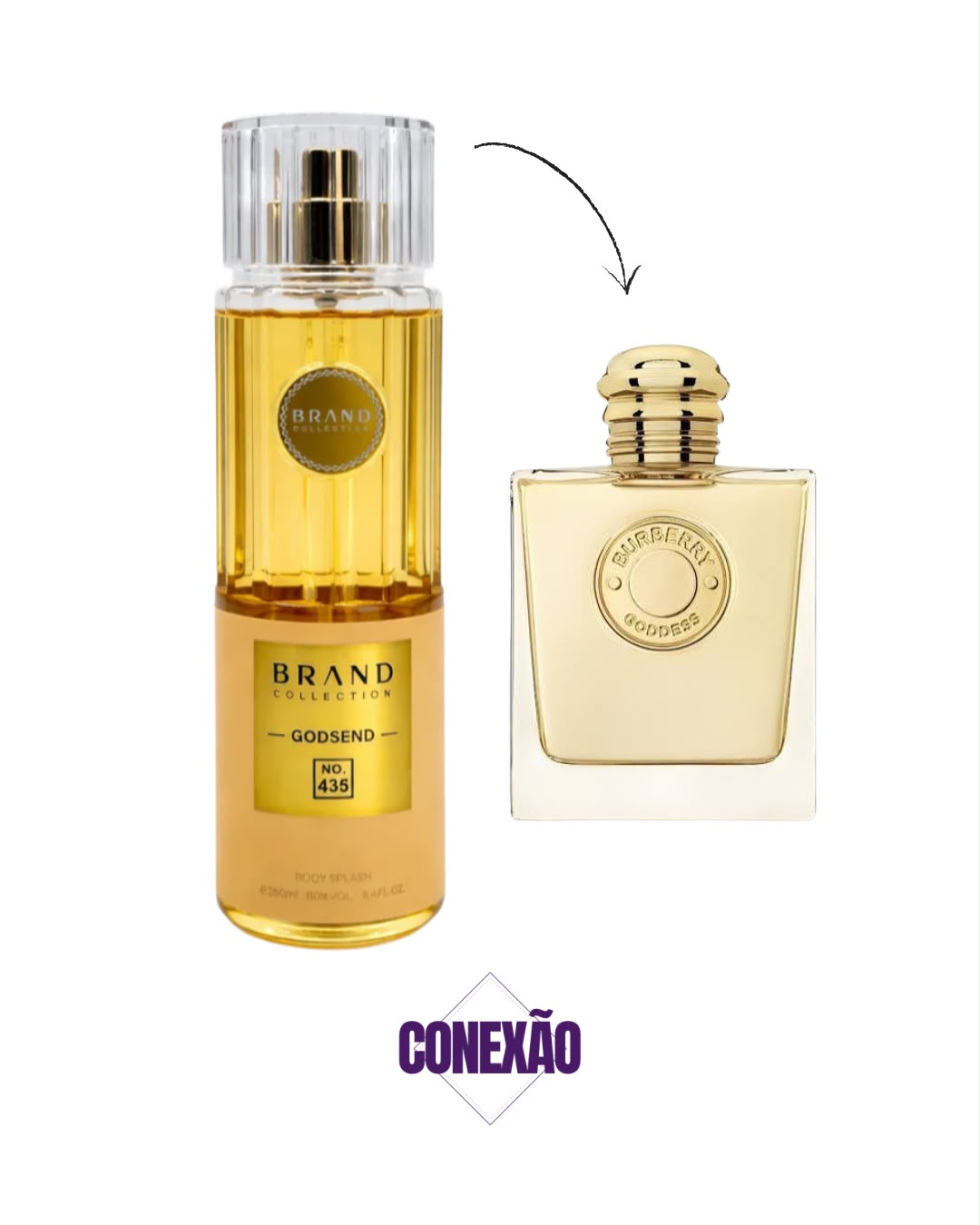 Body Splash Goddes Ref. 435 fem - Brand Collection - 250 ml