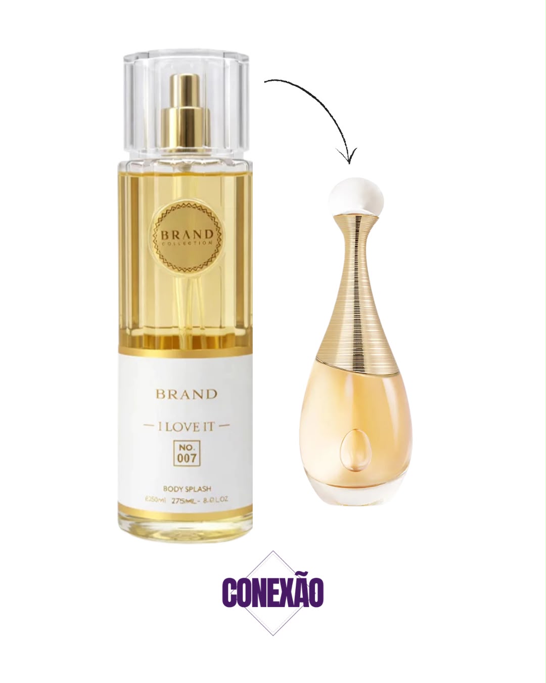 Body Splash Jadore Ref. 007 fem - Brand Collection - 250 ml