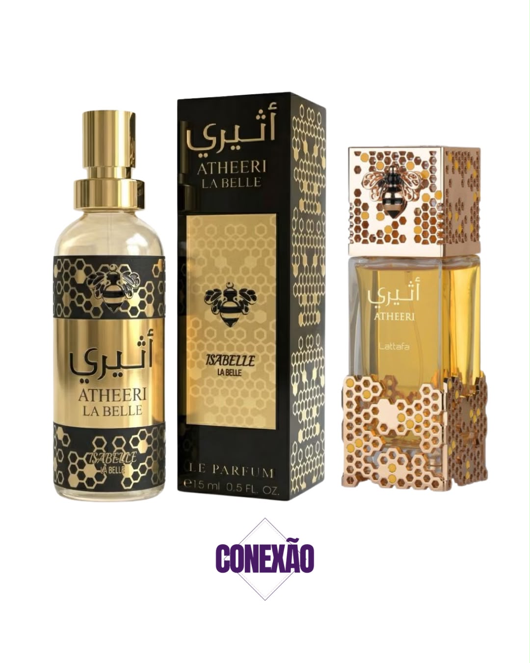 Atheeri fem Árabe Isabelle La Belle inspiração 15ml