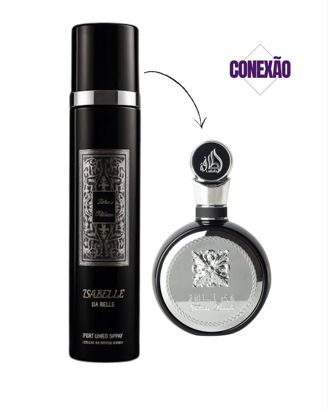 Body Splash Insp. Fakhar Black masc –  Isabelle La Belle 300ml