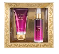 Kit Rish Sabah Pokoloka hidratante 60ml + Body Splash 60ml fem
