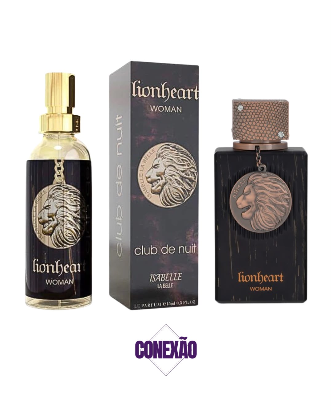 Club de Nui Lionheart Árabe Isabelle La Belle inspiração 15ml
