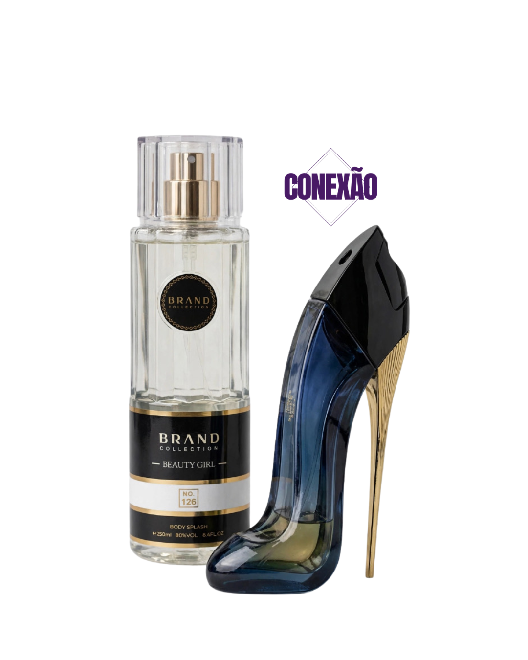 126 - Combo Good Girl Body Splash 250ml + Perfume 25ml - inspirações Brand Collection fem