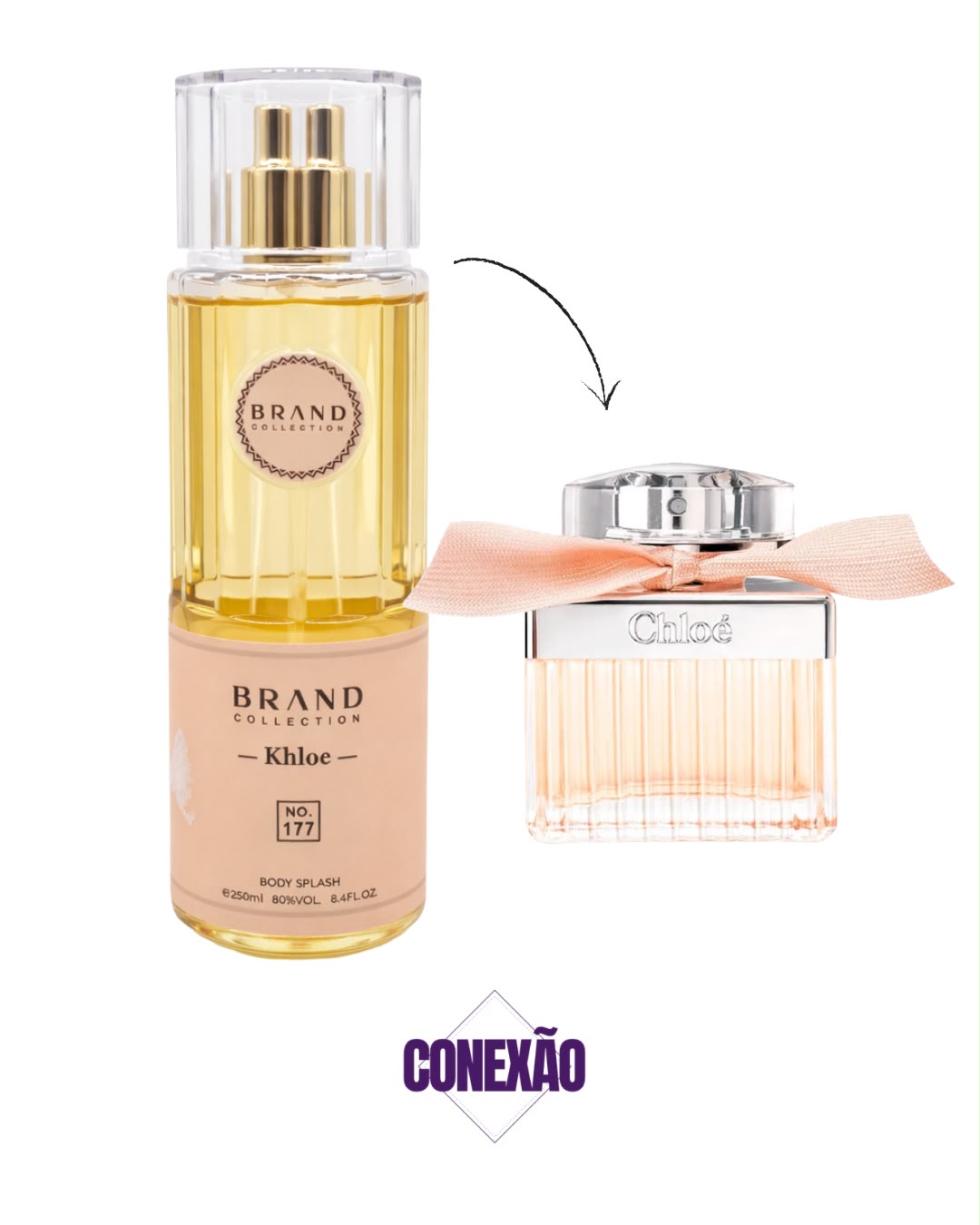 Body Splash Chloé Ref. 177 fem - Brand Collection - 250 ml