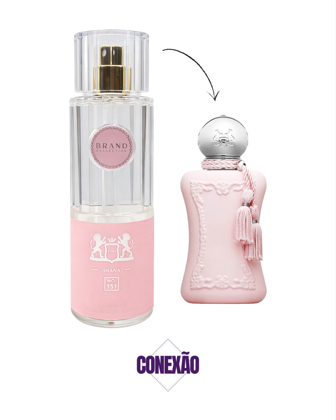 Body Splash Delina Ref. 151 fem - Brand Collection - 250 ml